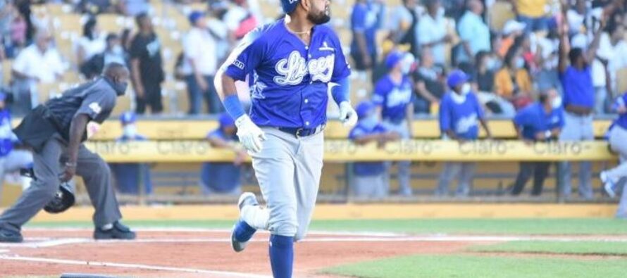 Licey vence a las Águilas logran su tercera victoria seguida