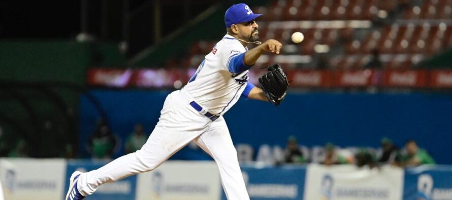 Licey derrota a las Estrellas; César Valdez logra 7.0 innings en blanco