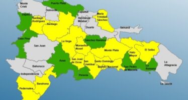 COE aumenta a 21 las provincias en alerta por vaguada