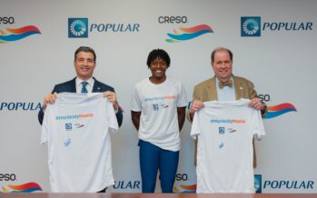 Banco Popular firma a la medallista olímpica Marileidy Paulino