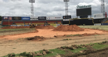 Águilas Cibaeñas anuncian remodelación terreno del Estadio Cibao
