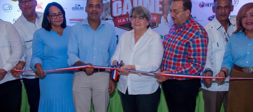 Inauguran feria Expo Carne Hato Mayor 2022