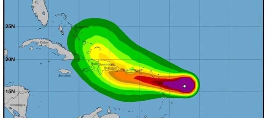 ONAMET modifica la alerta meteorológica temprana por posibles condiciones de tormenta tropical