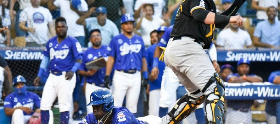 Los Tigres del Licey blanquearon a las Águilas y retoman el liderato del torneo