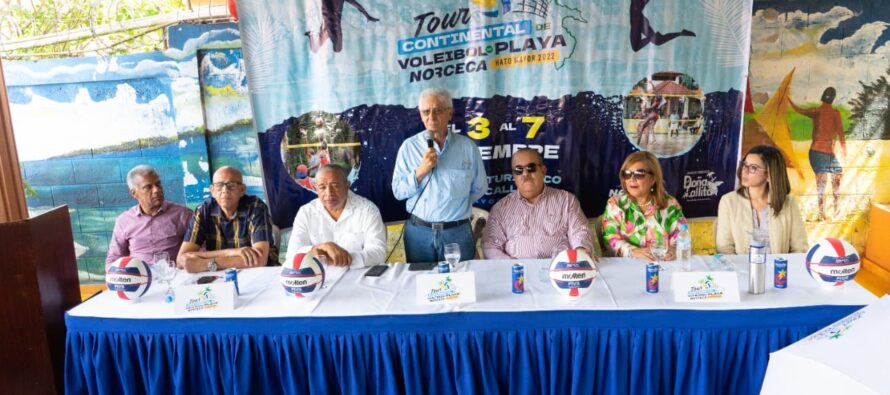 Nivel técnico y competitivo será sello distintivo del Tour Continental Norceca de Voleibol de Playa ‘Hato Mayor 2022’