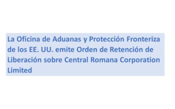 EE. UU. detendrá las importaciones de azúcar producidos por Central Romana