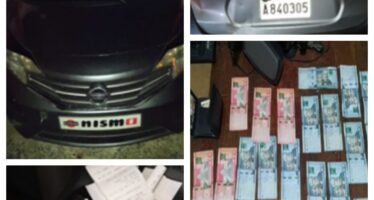 Policía retiene vehículo dejado abandonado con dinero en efectivo en Hato Mayor del Rey
