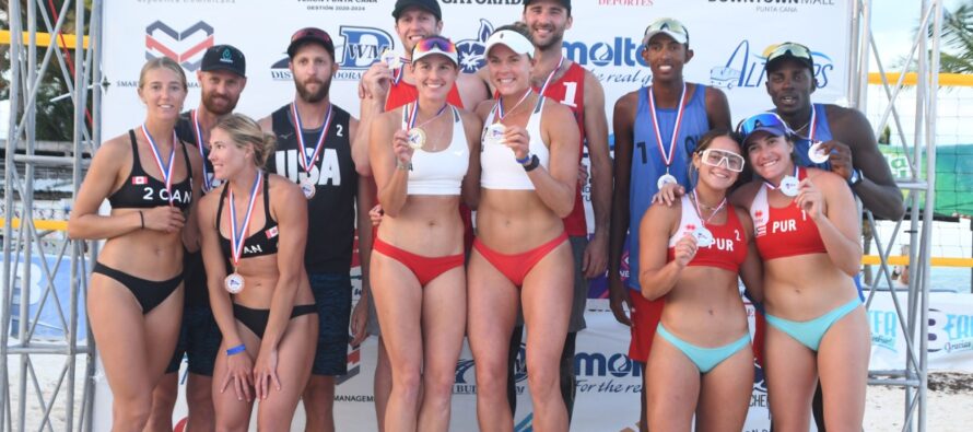 Canadá y Estados Unidos campeones de la gran final de voleibol de playa Norceca