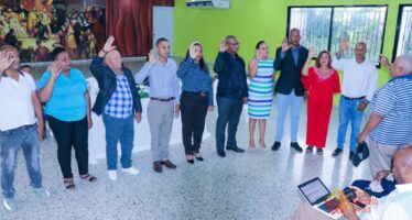 Juramentan nueva directiva de la Federación de Juntas de Vecinos de Hato Mayor del Rey