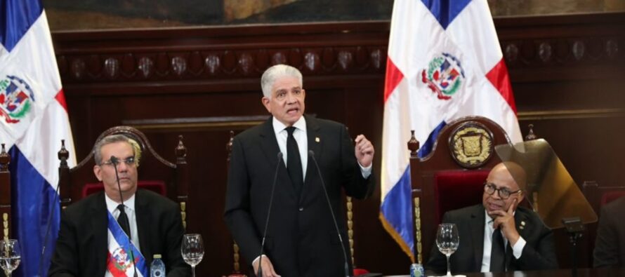 Presidente del Senado reafirma compromiso del Congreso Nacional con la soberanía dominicana