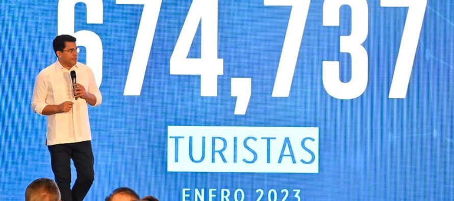 Turismo en RD crece un 27 % en enero y cierra como el mejor enero de la historia