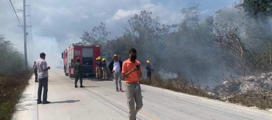 Logran prisión preventiva contra nueve hombres por provocar incendio forestal en La Altagracia