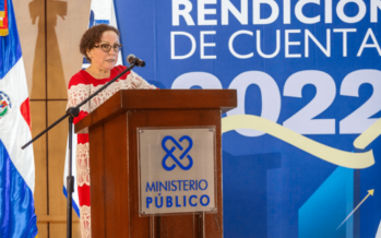 Procuradora Miriam Germán Brito realiza acto de rendición de cuentas del año 2022