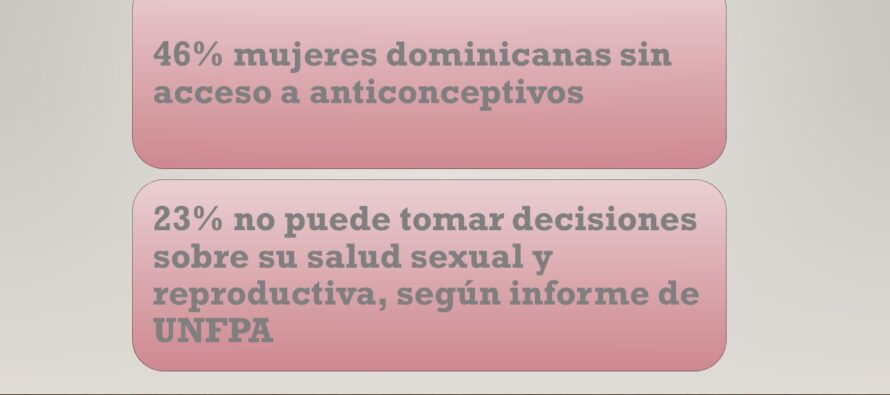 El 46% de las mujeres en RD no tiene acceso a anticonceptivos según informe de UNFPA