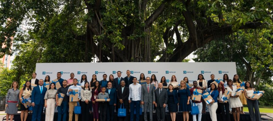 Banco Popular convoca 50 becas para estudiantes meritorios