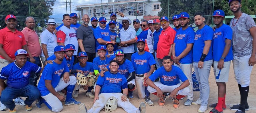 Santiago fue campeón del 2do torneo de desarrollo de softbol sub-23