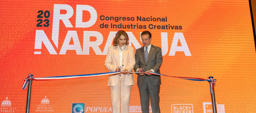 Inauguran primera edición del Congreso Nacional de Industrias Creativas RD Naranja 2023