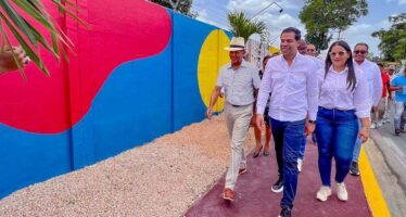 El Propeep entrega un nuevo paseo de los colores en Caleta de La Romana