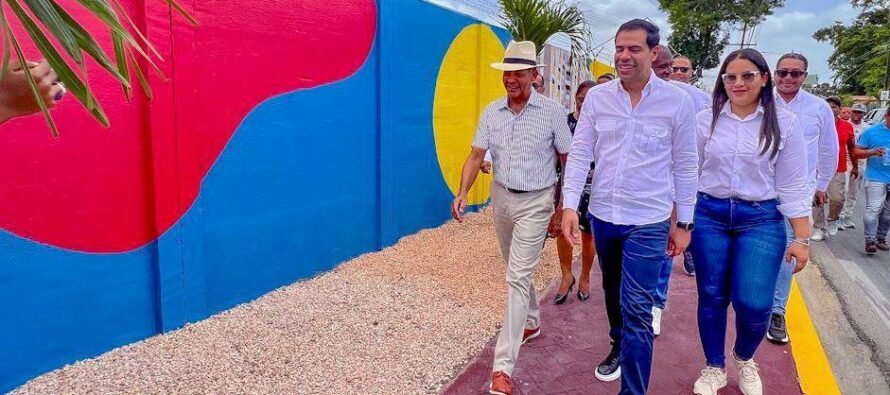El Propeep entrega un nuevo paseo de los colores en Caleta de La Romana