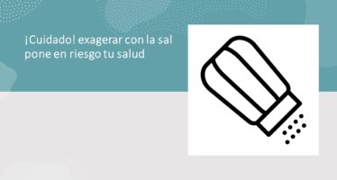 ¡Cuidado! exagerar con la sal pone en riesgo tu salud