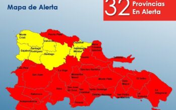 Tormenta tropical Franklin salió del país en la tarde; Ratifican los niveles de alertas