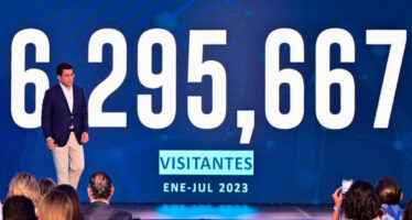 Turismo alcanza el mejor mes de la historia con 792,981 turistas; más de 6.2 millones de visitantes de enero a julio