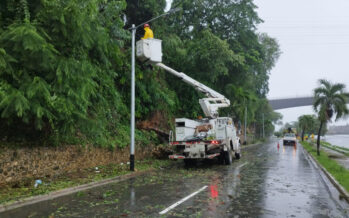 Edeeste informa 350 brigadas atienden impactos provocados por tormenta Franklin