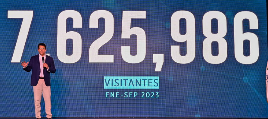 7,625,986 visitantes llegaron al país en el período enero-septiembre