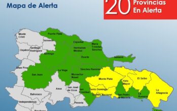 El COE mantiene 20 provincias en alerta por los efectos de una vaguada 