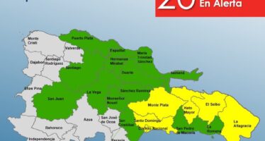 El COE mantiene 20 provincias en alerta por los efectos de una vaguada 