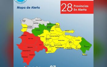 28 provincias en alerta debido a potencial ciclón tropical #22