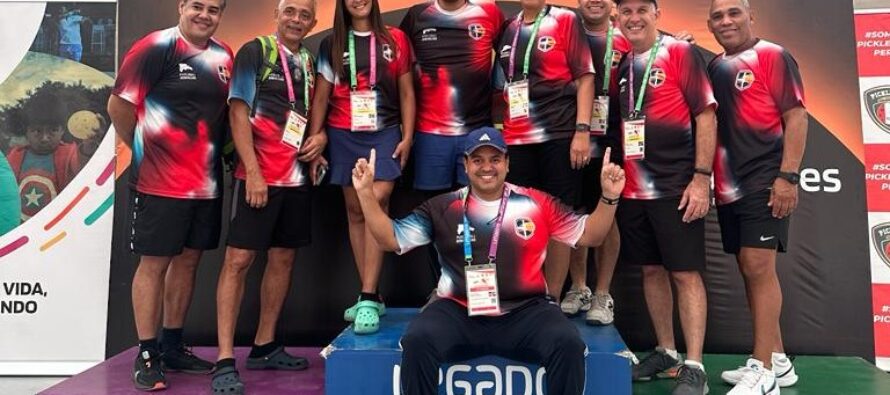 RD obtiene cuatro medallas en Copa Mundial de Pickleball “Lima 2023”