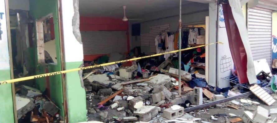 Hospital Juan Pablo Pina asiste cinco personas afectadas por explosión en Palenque