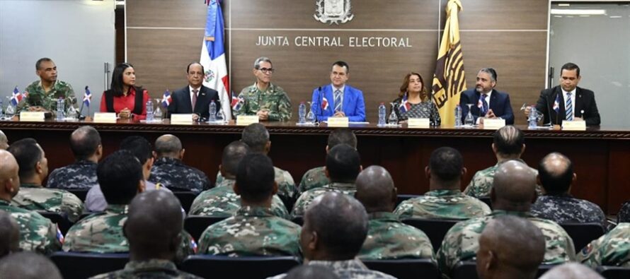 JCE inicia programa de capacitación de la Policía Militar Electoral de cara a las elecciones de 2024