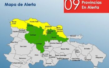 9 provincias en alerta en el norte del país  