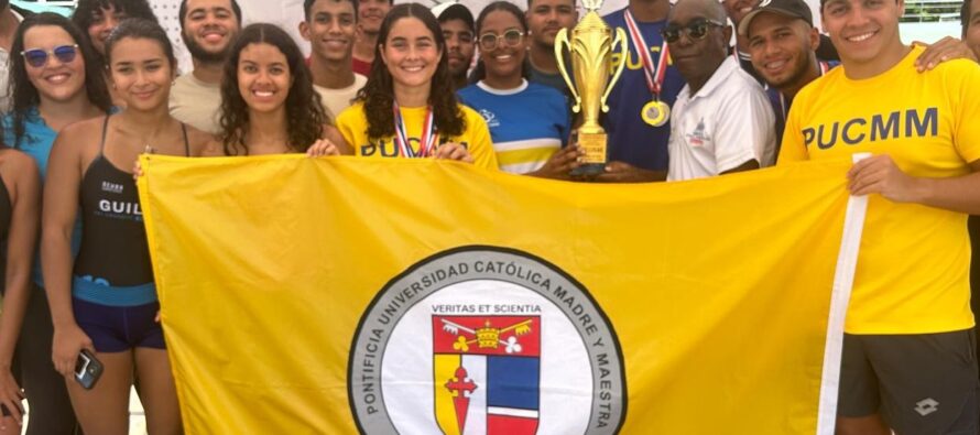 PUCMM ganó torneo de natación de Juegos Universitarios