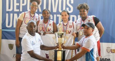 La Unev lidera Juegos Universitarios luego de ganar oro en voleibol masculino y baloncesto femenino 3×3